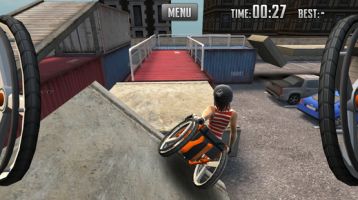 Screenshot der App Extreme Wheelchairing